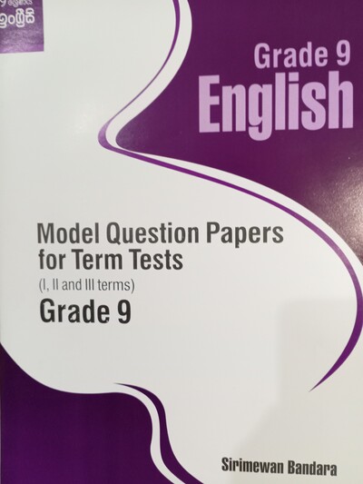 Model question papers for grade 9