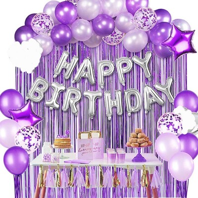 Happy Birthday decoration full set 