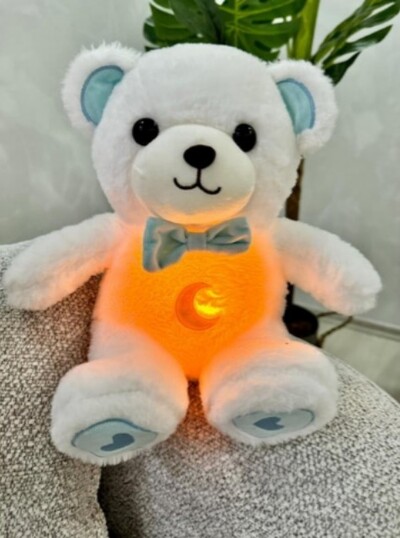 Plush Breathing Moon Bear