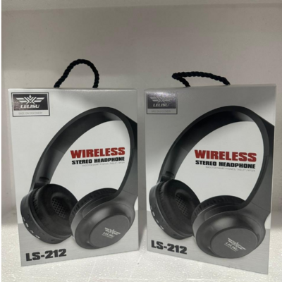 Super Base Wireless Bluetooth On-Ear Headphone On-Ear High Quality Headset Lelisu Ls-212 Headphone