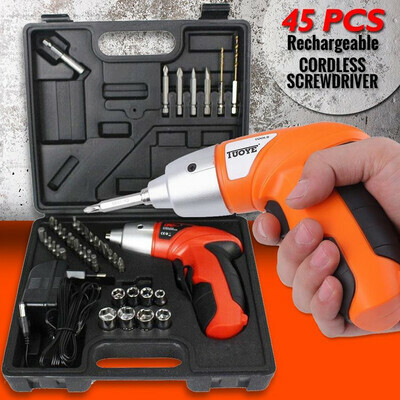 45 Pieces Cordless Screw Driver