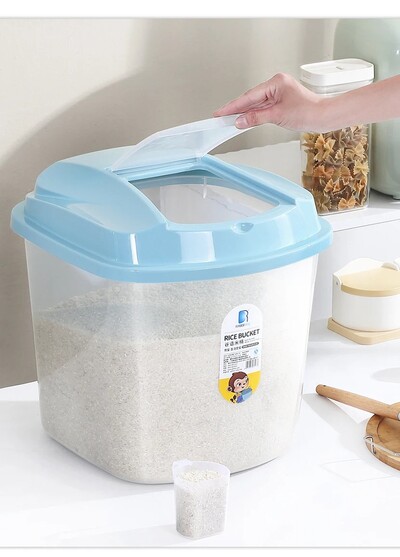 10kg Plastic Rice Bucket (L0272) 