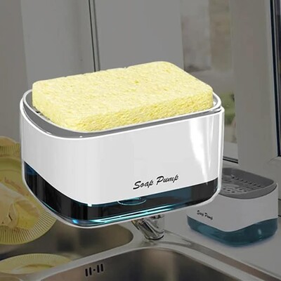 Soap Dispenser With Sponge Holder (L0205) 
